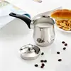 Tetera de acero inoxidable para café, cafetera, moka, cafetera de mano, cafetera turca, aparato de café