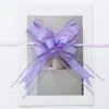 Guirnalda de Cinta Colorida Color Sólido Transparente Elegante Flor Estirada a Mano Decoración de Fiesta Boda Habitación Coche de Boda Escalera Techo Lazo