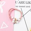 Liga para el cabello Perla Diadema Banda Elástica Estilo Coreano No Daña Alta Elasticidad Lujo Ligero Sencillo Accesorio para el Cabello para Mujeres