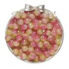 Pulseira de Contas de Vidro com Gradiente de Duas Cores Acessórios com Contas Joias DIY Acessórios Artesanais Contas Soltas Estoque Pronto Transfronteiriço