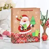 Bolsas de Regalo para Fiesta de Navidad Estilo INS Bolsas Tote de Papá Noel Nochebuena Bolsas de Regalo para Favores de Fiesta de Navidad Al por Mayor