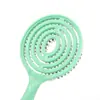 Amazon Peine Hueco Peine de Masaje Nuevo Peine de Peluquería Peine de Estilismo Peine Esponjoso Peine Alisador para Cabello Rizado Peine de Plástico