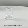 Copo de baijiu de haste curta de vidro ins nicho copo simples para destilados decantador copo de shot mini comercial taça pequena de vinho