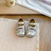 Otoño 2026 Nuevo Estilo Coreano Moda para Niñas Zapatos Retro Cómodos de Suela Suave con Lazo para Niñas Jóvenes, Mocasines