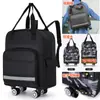 Bolsa de Viaje Universal con Ruedas Desmontables Espalda Bolsa de Viaje para Estudiantes Tamaño Grande Almacenamiento Plegable Gran Capacidad Bolso de Mano Bolsa de Abordar