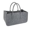 Bolsa de Almacenamiento de Fieltro, Simple y Duradera, Bolsa Tote de Gran Capacidad, Bolsa de Leña Gruesa Transfronteriza, Venta al por Mayor Engrosada y Resistente al Desgaste