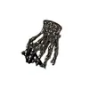 Estilo Oscuro Metal Calavera Mano Pinza Pequeña para Cabello Mujeres Clip Europeo Americano Exagerado Flequillo Patillas Cabello Suelto Personalidad Pinza Lateral Pequeños Accesorios para el Cabello
