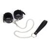 Esposas de Tracción para Adultos Sm, Esposas de Cadena de Cuero para Bondage en Pareja, Herramientas de Tortura para Entrenamiento, Juguetes Sexuales Divertidos