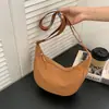 Bolsa de Bollo Versátil para Mujer Pequeña Cruzada Nuevo Estilo 2026 Unisex Ligera Bolsa de Tela de Nailon Bai Bolso de Hombro Casual Transfronterizo