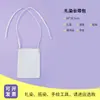 Bolsa de Lona Branca Tie-Dye para Estudantes DIY Tingimento com Cera Tingimento Natural Pintura Graffiti Colorir Mochila em Branco
