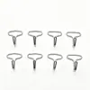 Ganchos para fundas de asiento de coche, ganchos triangulares de metal, correas elásticas para asegurar cojines de asiento, correas para equipaje, ganchos de alambre - todos en stock