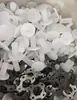 Accesorios para Pantalla de Banco Hebilla Madre-Hijo Muebles de Oficina Silla Sofá Hebilla de Conexión Plástico Blanco Extendido Hebilla de Hierro a Prueba de Explosiones