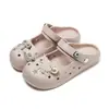 Sapatos Femininos 2026 Novo Modelo Sandálias Mary Jane Fechadas na Ponta Moda Casual Confortáveis Tamancos para Uso Externo