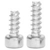 Grado 8.8 Hb Hierro Niquelado Cabeza de Copa Hexagonal Autoperforante Cola Plana Tornillo de Cabeza Cilíndrica Cola Plana M2/M3/M4/M5