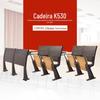 Cadeira de Fila para Sala de Aula Multimídia Cadeira de Fila Escada Cadeira de Fila Cadeira de Mesa para Aluno Cadeira de Fila Cadeira Escada Cadeira de Fila Articulada com Prancheta