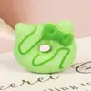 Donut de lazo accesorios para teléfono móvil de resina accesorios para el cabello pasador caja de papelería material de bricolaje al por mayor pegamento en crema