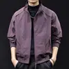 Chaqueta de trabajo americana extragrande, corte holgado, nueva cortavientos casual de primavera/otoño para hombre, ropa retro de moda, prendas de abrigo para hombre
