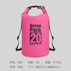 Bolsa Balde Impermeável para Exterior, Bolsa de Armazenamento para Praia, Natação e Mergulho, Mochila para Montanhismo, Ciclismo, Rafting e Rastreamento de Rios