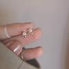 Mini pendientes de botón de hongo para mujer, lujo ligero, modernos, elegantes, con circonita, para estudiantes, para ir al trabajo, para dormir, gratis, Otoño e Invierno, Nuevos