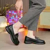 Mocasines para Mujer 2026 Otoño Nuevo Estilo Suela Suave Zapatos Planos para Madres Moda Británica Casual Zapatos para Mujer