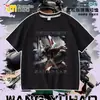 Nueva Camiseta Delta Force Weilong Rosa Rojo Comedor de Oro Lobo para Niños, Manga Corta Estudiante Holgada Superior Moderna
