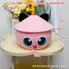 Cesta de Almacenamiento para Pastel de Muñeca Divertida Juguetes para Niños Cesta Tejida de Cuerda de Algodón de Dibujos Animados Caja Organizadora de Bocadillos para Escritorio de Sala de Estar