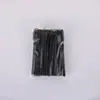 Mascara de pestañas en barra sólida en bolsa cepillo en espiral cepillo para cejas rosa arco ajustable cepillo de maquillaje desechable