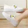 Tenis Blancos de Malla para Mujer, Estilo Popular de Verano, Versátiles Zapatos de Malla Transpirable con Suela Suave, Zapatos Deportivos Ligeros Antideslizantes Resistentes al Desgaste