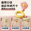 Soporte para Secador de Pelo Flor Dopamina Montaje en Pared sin Taladro Estante de Almacenamiento para Baño Estante de Almacenamiento para Secador de Pelo en Casa