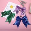 Ventas Directas de Fábrica Estilo Coreano Hyuna Cuerda para el Cabello con Lazo de Color Brillante Moda Trendy Celebridad de Internet Más Vendido Anillo para el Cabello Cuerda para la Cabeza Accesorios para el Cabello