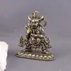 Estatueta do Rei Demônio Touro de Latão Decoração de Mesa para Sala de Estar em Casa Ornamento Criativo do Rei Demônio Touro Artesanato Antigo Venda por Atacado