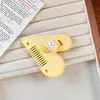 Cortador de Franja de Estudante Desenho Animado, Cortador de Cabelo Ursinho Fofo, Pente de Cabelo Infantil e Adulto, Aparador de Cabelo, Ferramenta de Desbaste Portátil