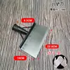 Pala Agrícola para Raspar Estiércol de Pollo, Cerdo, Ganado y Ovejas; Pala Limpiadora de Estiércol de Ganado; Pala de Limpieza para Construcción Exterior; Herramienta Agrícola; Pala para nieve