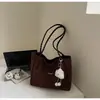 Bolsas Retro de Gran Capacidad para Otoño e Invierno 2026 Nueva Bolso de Hombro Casual para Mujer para Salir al Trabajo Bolso Tote