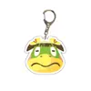 Llavero Acrílico Animal Crossing Colgante Doble Cara Merchandising de Dibujos Animados Animal Crossing