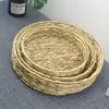 Cesta trançada de capim cabaça Cesta de armazenamento de cabaça d'água Cesta de armazenamento trançada de capim para miudezas Cesta de armazenamento para frutas e pão