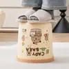 Cubo de basura doméstico, Baño, Inodoro, Sala de estar, Cubo de basura de alta gama de lujo ligero, Cubo de almacenamiento, Papelera de oficina