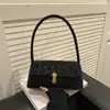 Bolso de Hombro de Nicho de Moda para Mujer, Bolso Baguette Transfronterizo, Bolso de Mano Texturizado Estilo Coreano Nuevo 2026, Bolso de Hombro Versátil