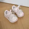 Zapatillas Dulces con Lazo 2026 Estilo Nuevo de Primavera para Niñas Lindas Versátiles Zapatos de Senderismo Zapatos Deportivos para Correr al Aire Libre