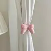 Estilo Nórdico Simple Lindo Lunares Lazo Cortina para Habitación de Niña Sujetador Decoración de Cortina de Habitación de Princesa