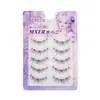 Pestañas Postizas Mi Xiaoer Ojos de Manga Tejidas Puramente a Mano Belleza Natural Tienda de Pestañas Mismo Estilo Protector Interno para Ojos Dobles Hinchados