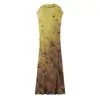 Estilo Europeo Transfronterizo Z 2026 Nueva Moda Temperamento Elegante Ropa para Mujer Amazon Venta al por Mayor Vestido Estampado 9049630