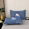 Juego de almohadas, almohada individual con funda, extraíble y lavable, apto para estudiantes y adultos, núcleo de almohada protector del cuello, se vende en pares