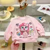 Sudadera para muñeca infantil colección primavera y otoño 2026, camiseta unisex de manga larga con dibujos animados, prenda interior base de muñeca 3D para niños pequeños y mayores