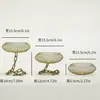 Portavelas de Cadena Tejida de Hierro Forjado Estilo Americano Transfronterizos, Artesanías, Decoración del Hogar, Productos de Tela para Ambiente Festivo, Regalos