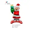 Natal Transfronteiriço Papai Noel Árvore de Natal Boneco de Neve Muleta Balão de Filme de Alumínio Véspera de Natal Festa de Feriado Decoração Gás