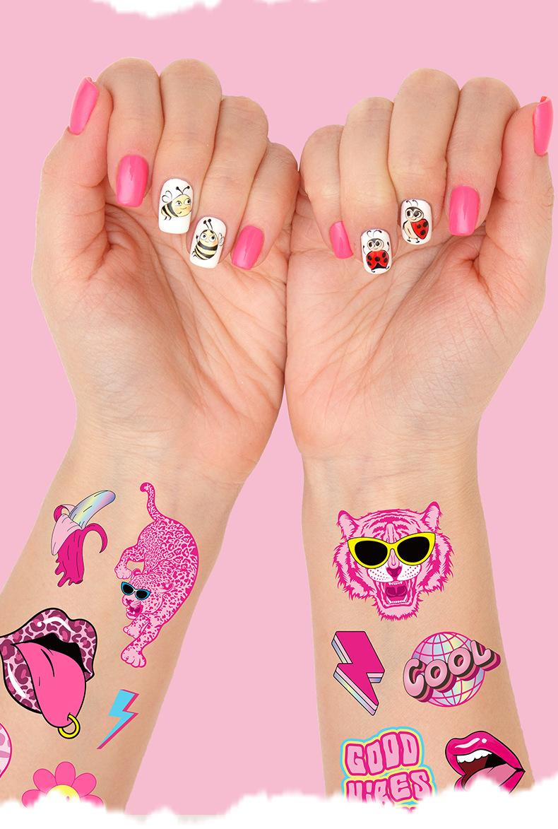 E071-080-粉红预科生纹身贴效果展示详情页_02.pn