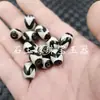 Cuentas de diente de tigre cuentas de barril cuentas sueltas de jade ágata lezi ovaladas camino Lutong accesorios de joyería cuentas hechas a mano al por mayor