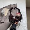 Bolsa Pequena Plissada de Mão para Mulheres 2025 Verão Nova Bolsa Dumpling de Alto Valor Moda Corrente Comutadora Transversal