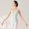 Roupas de prática de balé, teste de ginástica, saia de gaze chinesa para adultos de verão, suspensórios de performance, peça única, dança especial